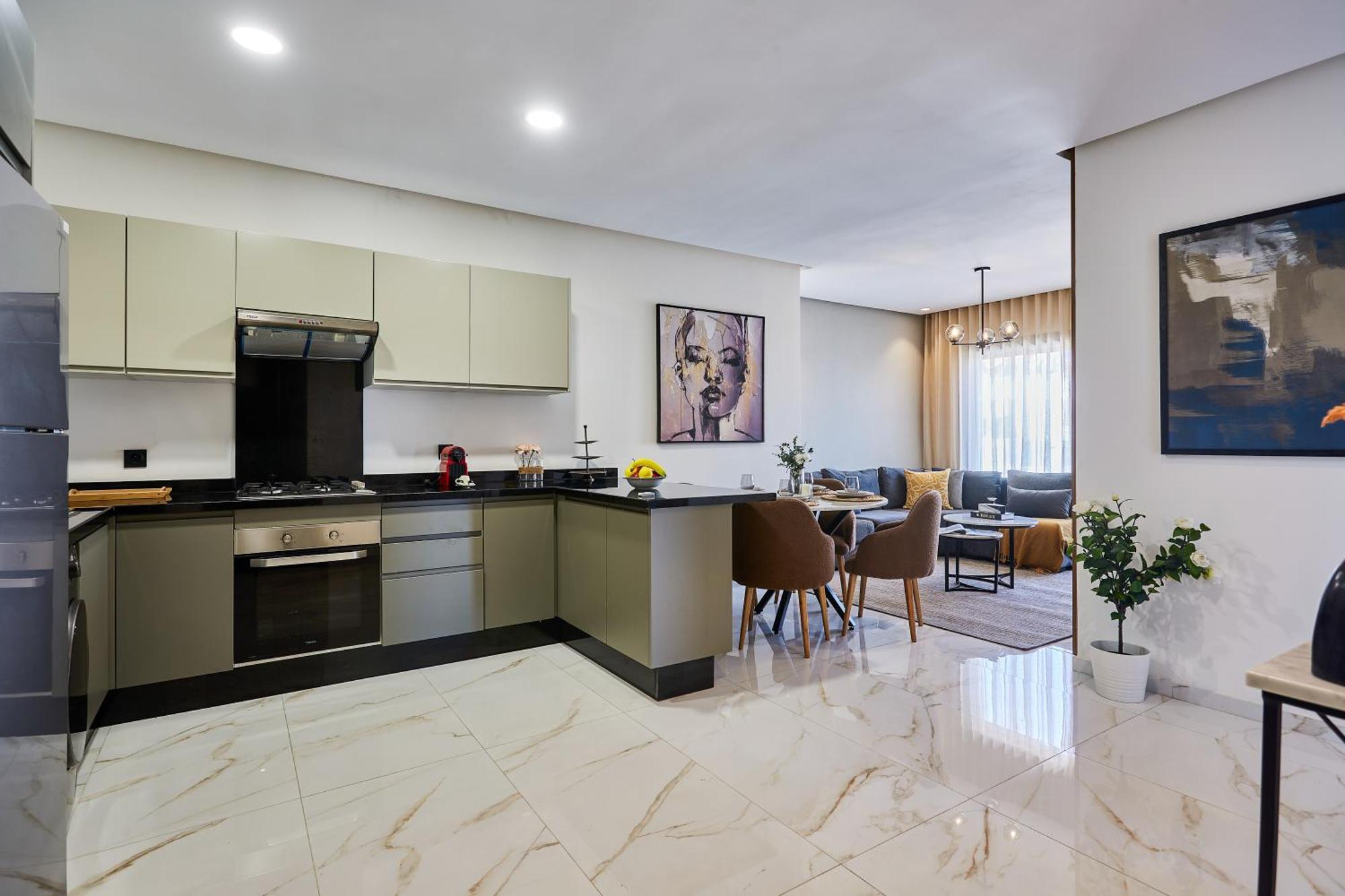 Sleek And Modern 2-Bed Unit In Downtown Casa Apartamento Casablanca Exterior foto